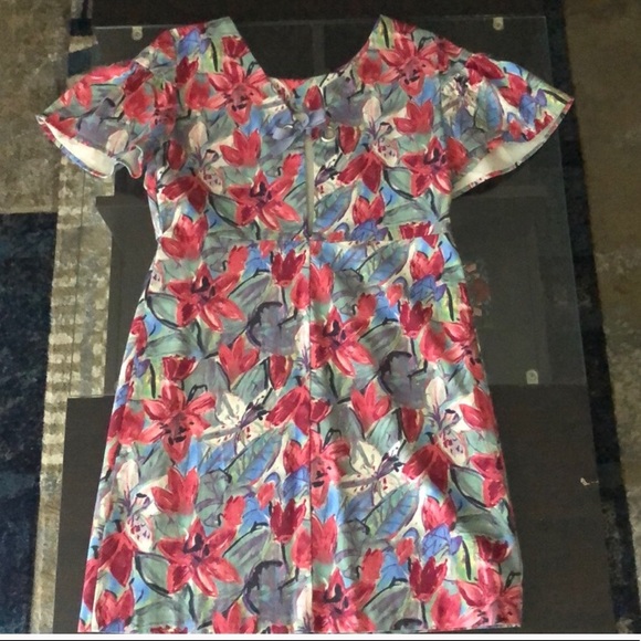 RARE! Floral Zara Spring Dress - Picture 3 of 6